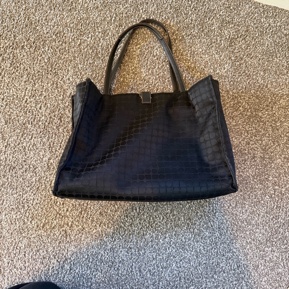 Kate Spade Dot Black Textured Tote Bag - Picture 9 of 9